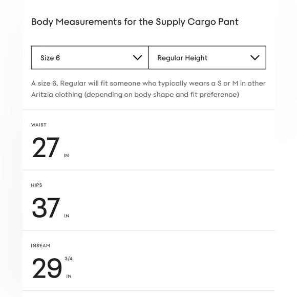 NWT TNA Cargo Pants “New Supply” by Aritzia - GD Light Birch / Off White - Picture 10 of 10